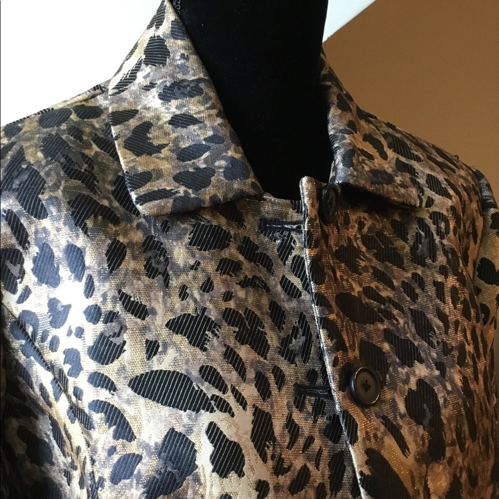 Chico’s Leopard Print Jacket - image 1